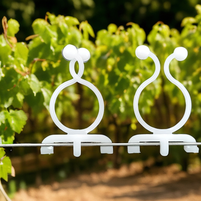 绑蔓树苗加粗猕猴桃枝卡扣扎丝塑料加厚纽扣新款葡萄枝条绑枝卡扣