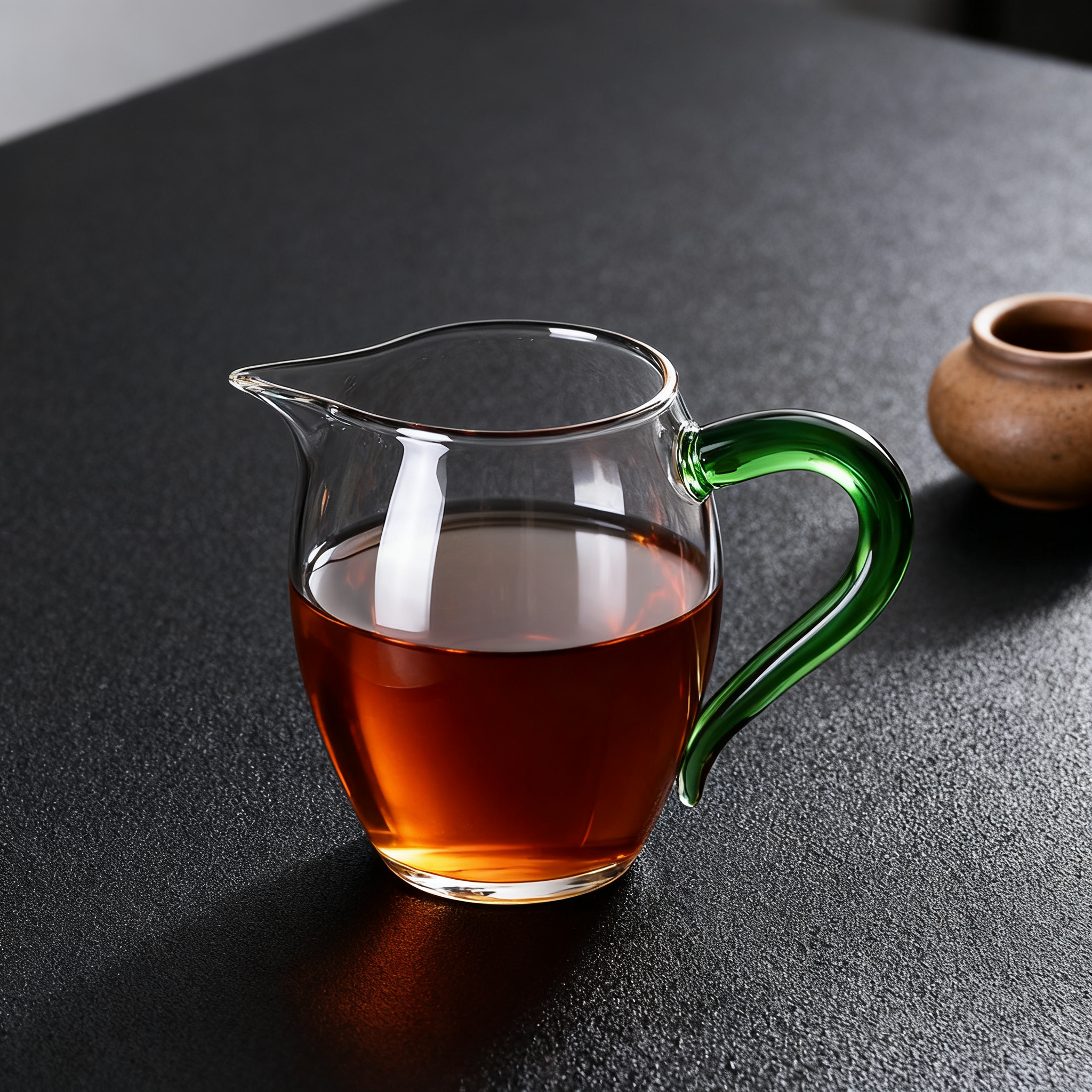 公道杯功夫茶具配件茶海分茶器茶漏加厚玻璃耐热透明泡茶过滤