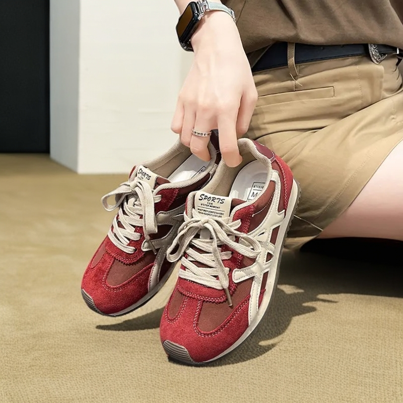 阿甘鞋女秋季新款透气时尚休闲鞋跑步老爹运动鞋百搭秀气显脚小