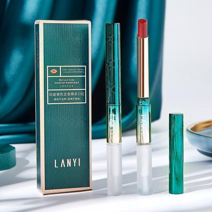 法国滋润豆沙口红保湿口红掉色不沾杯持久防水口红不沾杯不掉色
