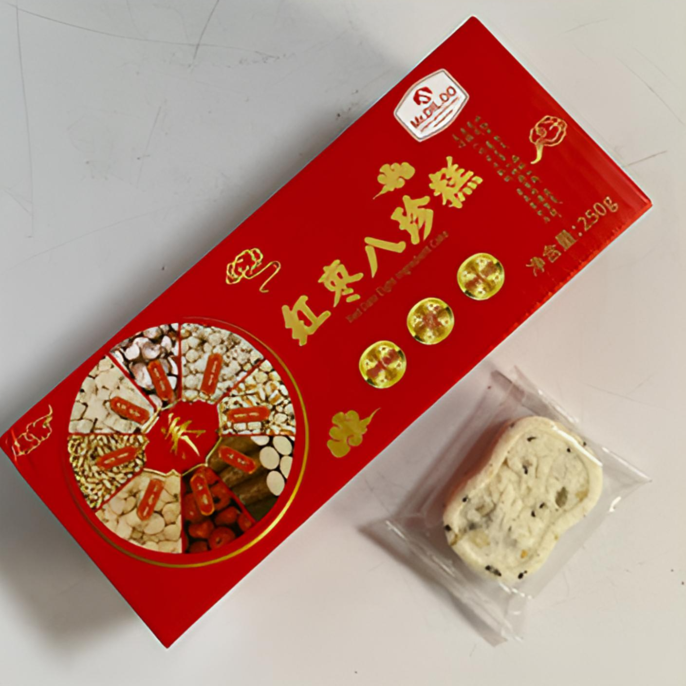 【Mr.DIL.OO】 口感软绵解馋层次丰富采用传统工艺红枣八珍糕*3盒