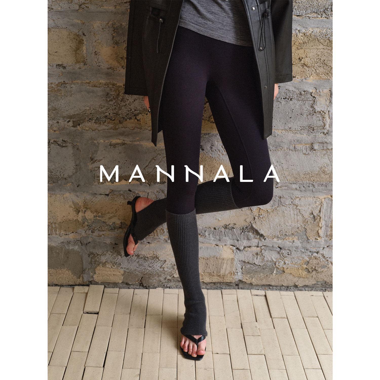 MANNALA丨“随行裤”修身显高显瘦提臀线轻塑九分裤瑜伽裤 Q9216