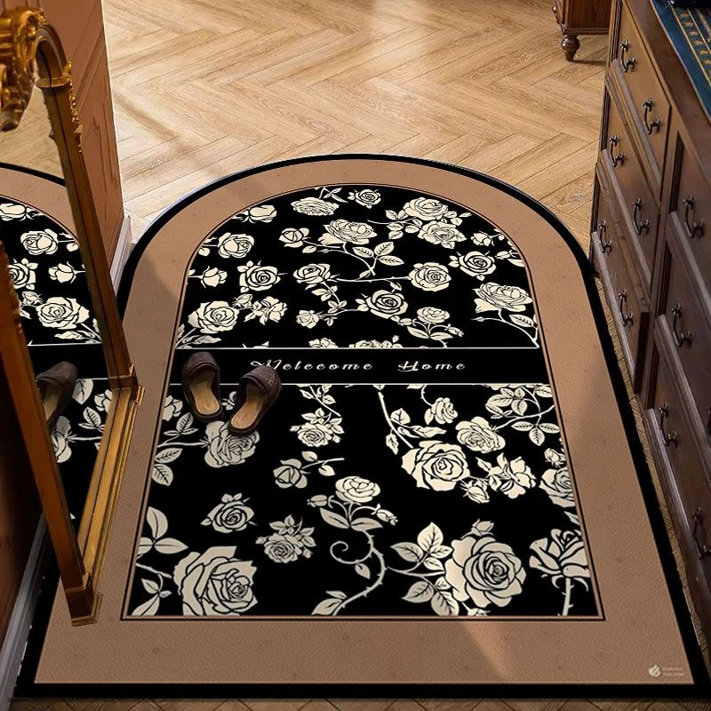 【新疆包邮】硅藻泥入户地垫美式轻奢脚垫家用卧室卫生间防滑吸水