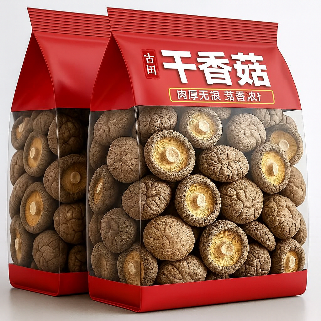 【净重抢一斤装】新货古田农家特产浓香干货香菇肉厚无根炖煮菌汤包