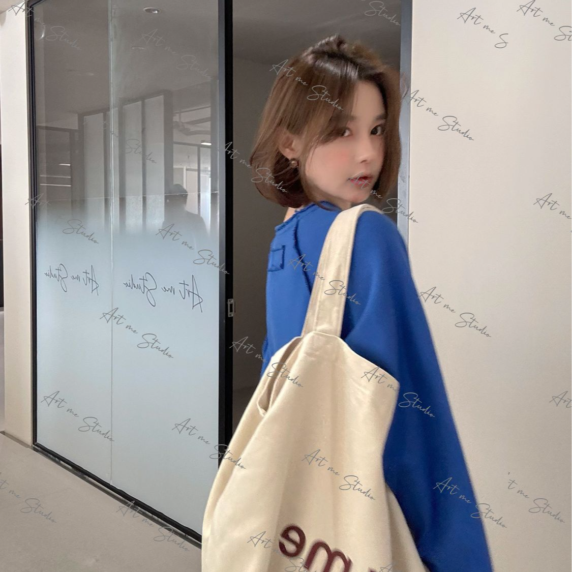 【ART ME】100棉高克重圈圈毛日常出街随性款插肩袖任选卫衣w1921w1