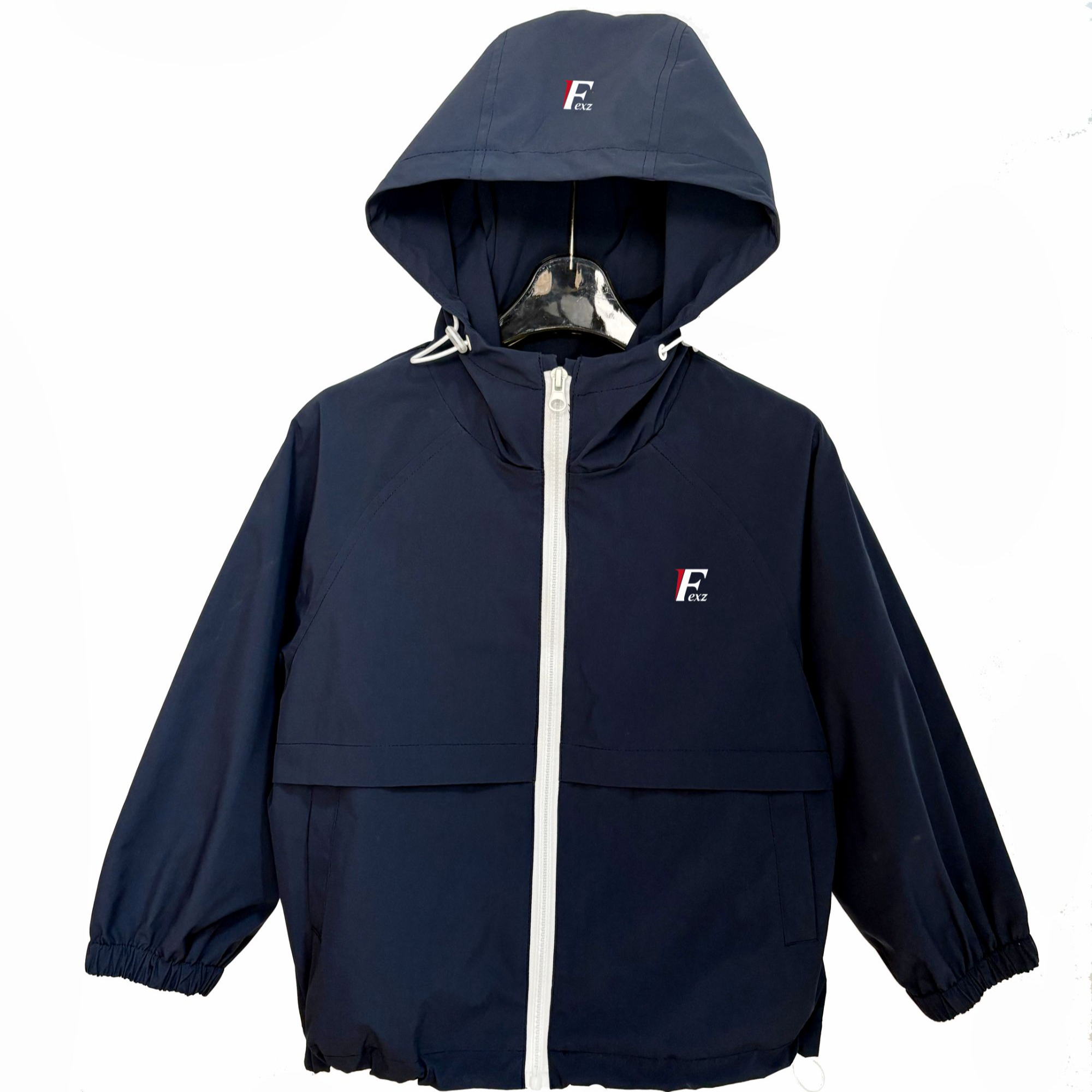 童装秋款儿童软壳冲锋衣连帽拉链外套中大童运动外套D174331