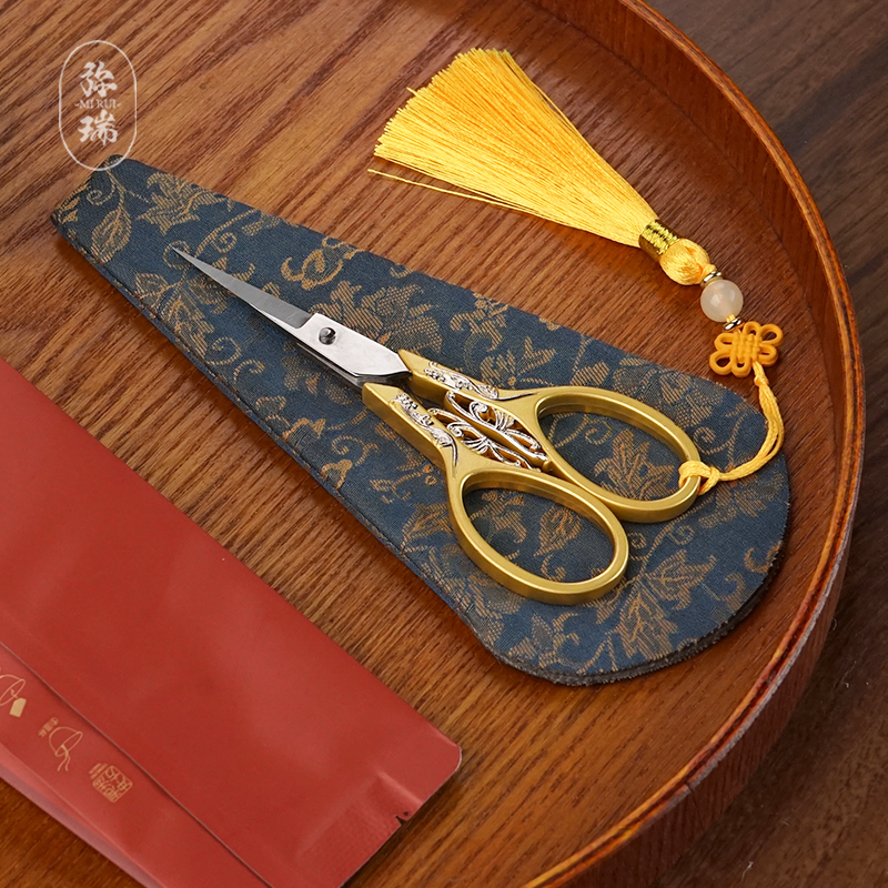 复古高档茶叶茶剪专用茶具器具茶艺剪刀茶道配件茶叶专用剪刀神器
