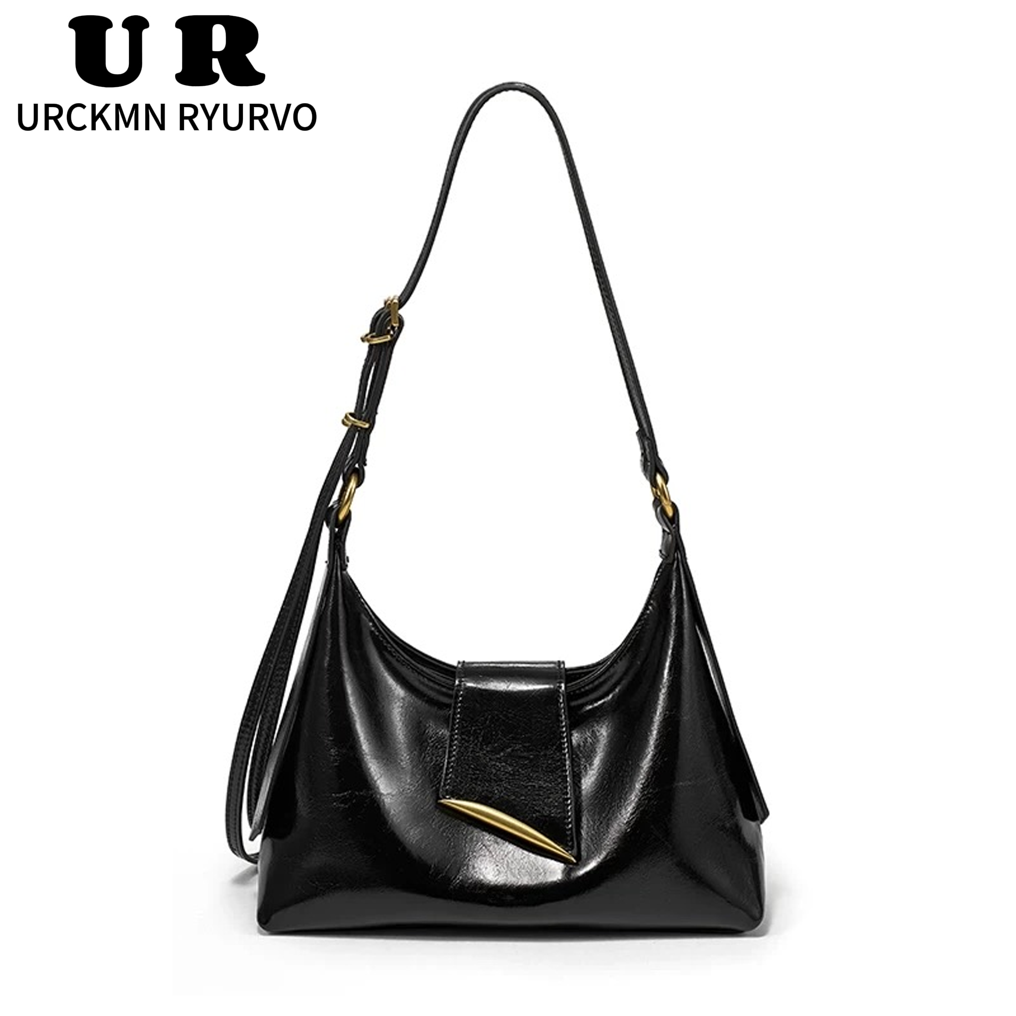 URCKMN RYURVO法式休闲百搭腋下包女2025新款高级小个子女斜挎包