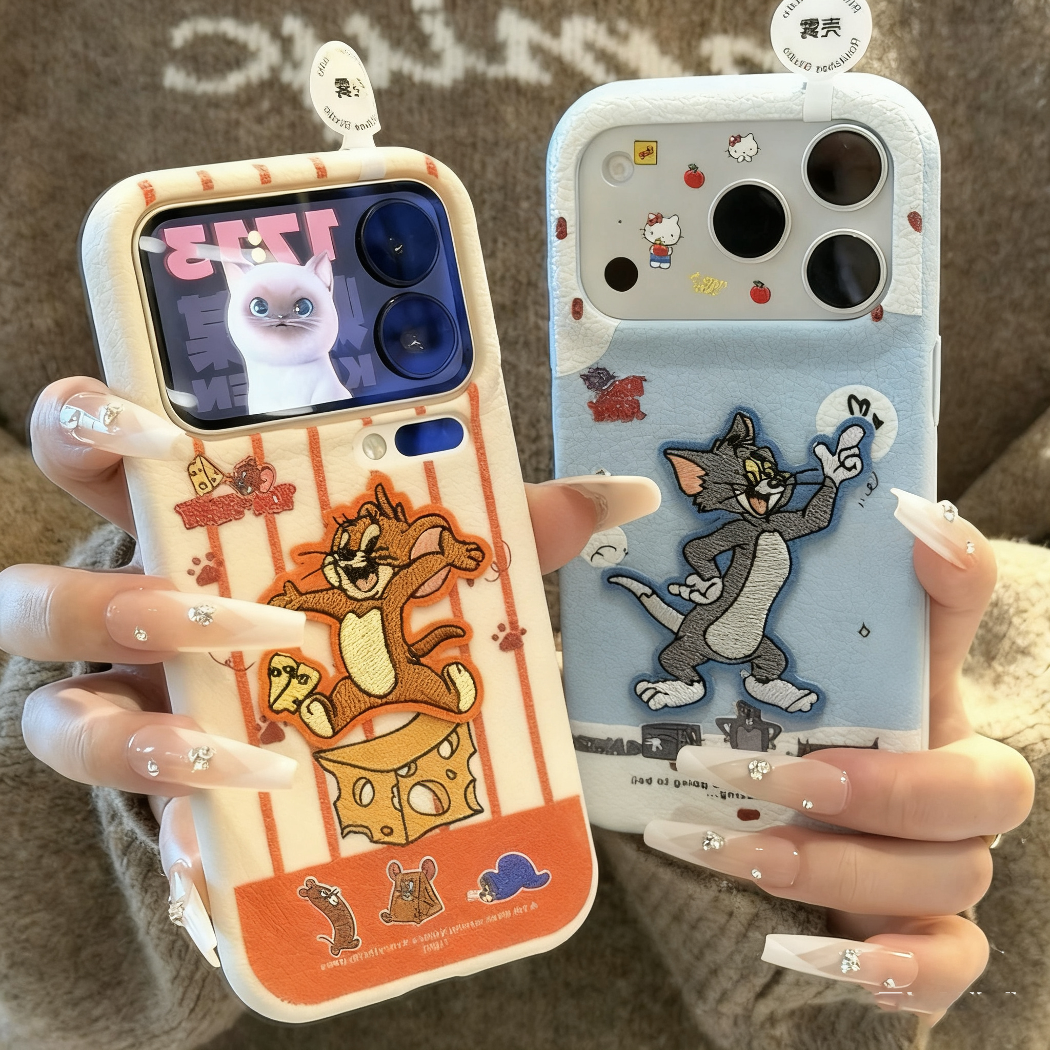 猫和老鼠适用苹果17Promax/16pro华为OPPO小米VIVO一加手机情侣壳