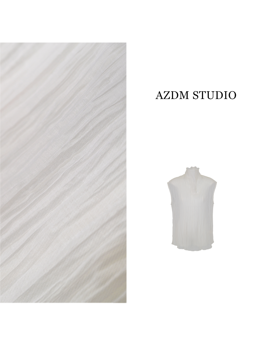 [AZDM]云感无袖罩衫