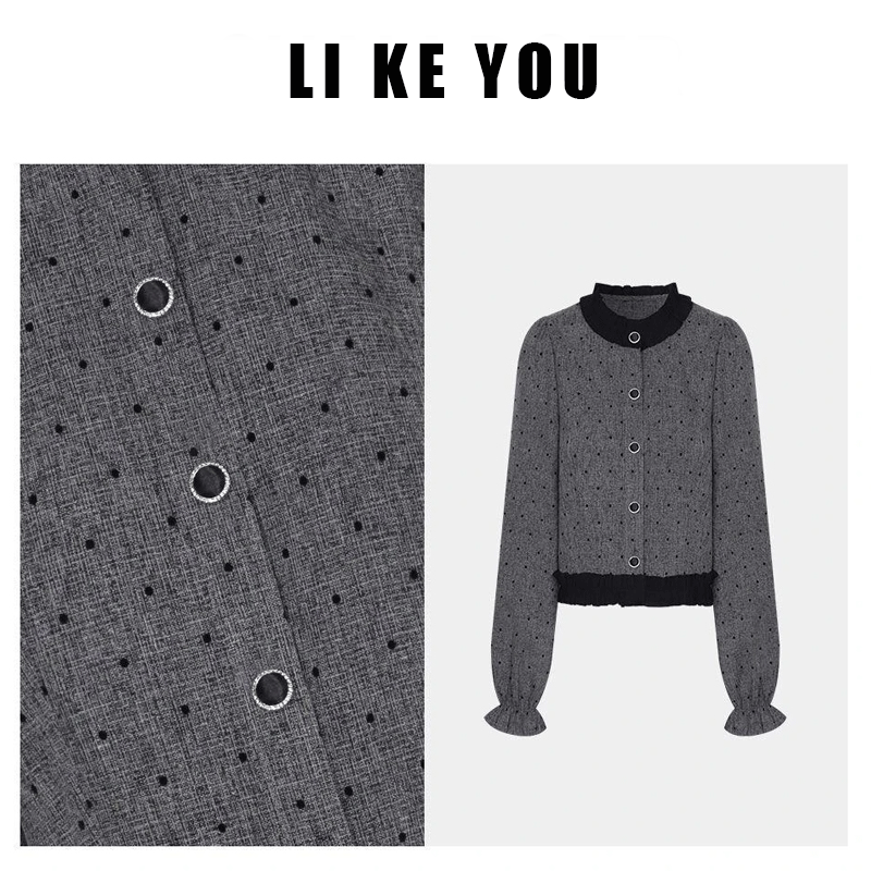 2025入秋上新气质开衫设计感衬衫女装上衣百搭设计感潮流时尚衬衣