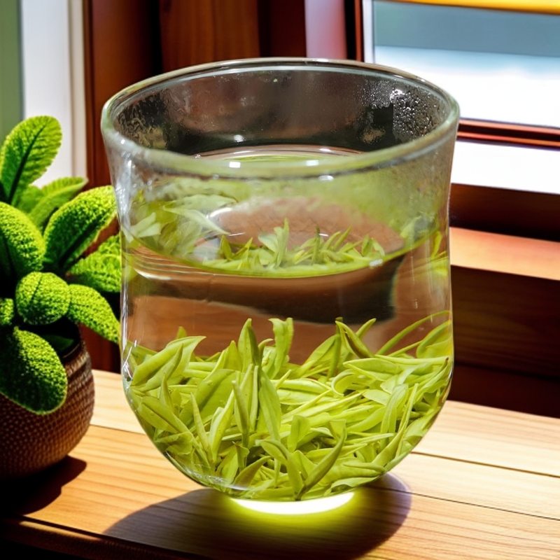 【头春头采•正味兰香】高温杀青口感鲜香回甘不苦涩高端绿茶礼盒装