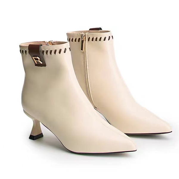 【贵妇人】私人定制小羊皮短靴-5