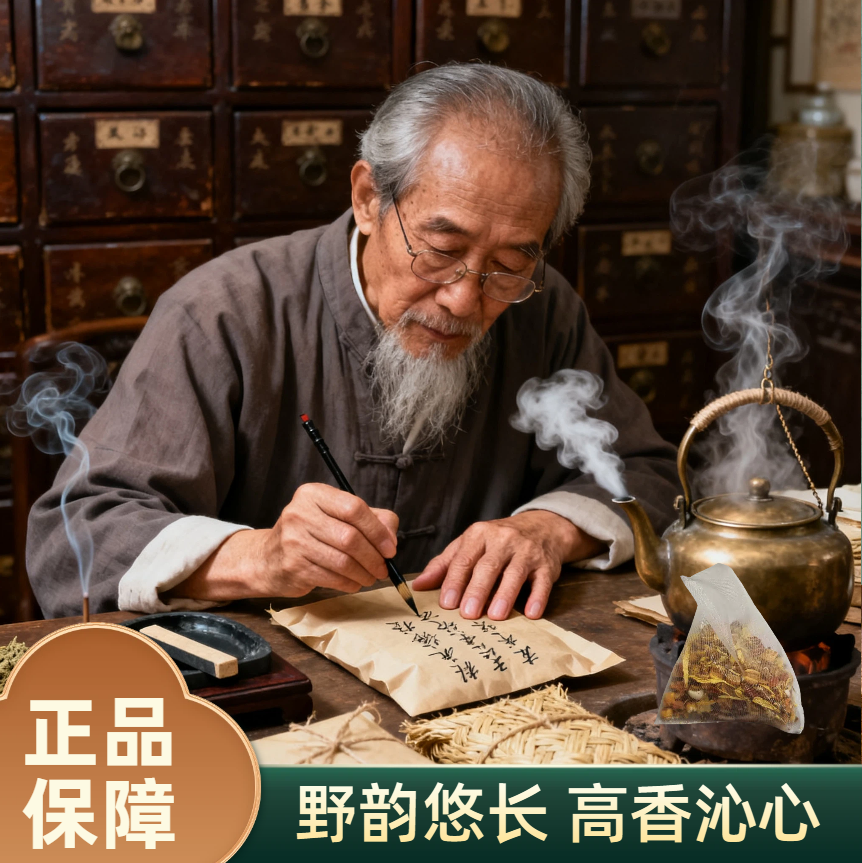 拍一发二-5【①号茶】栀子茯苓+芡实+红枣+枸杞+薏米仁+菊花+甘草