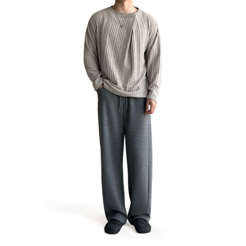 【771指挥部】加厚羊毛卫裤秋冬保暖宽松澳洲毛圈休闲运动长裤