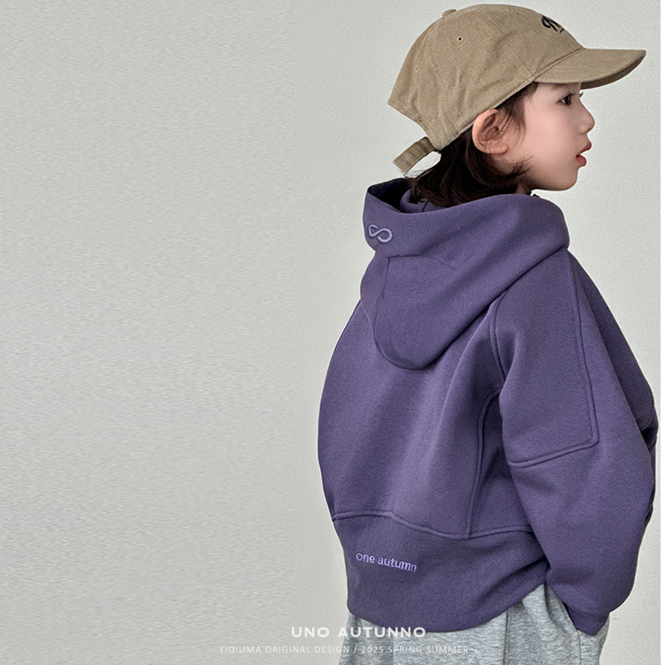 女童秋装外套2025新款休闲开衫连帽卫衣中大儿童拉链百搭上衣潮