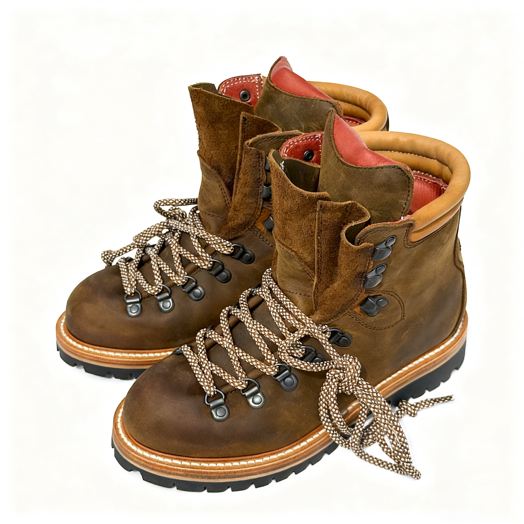 576末日堡垒重装鞋靴秋冬户外复古工装鞋高帮真皮厚底