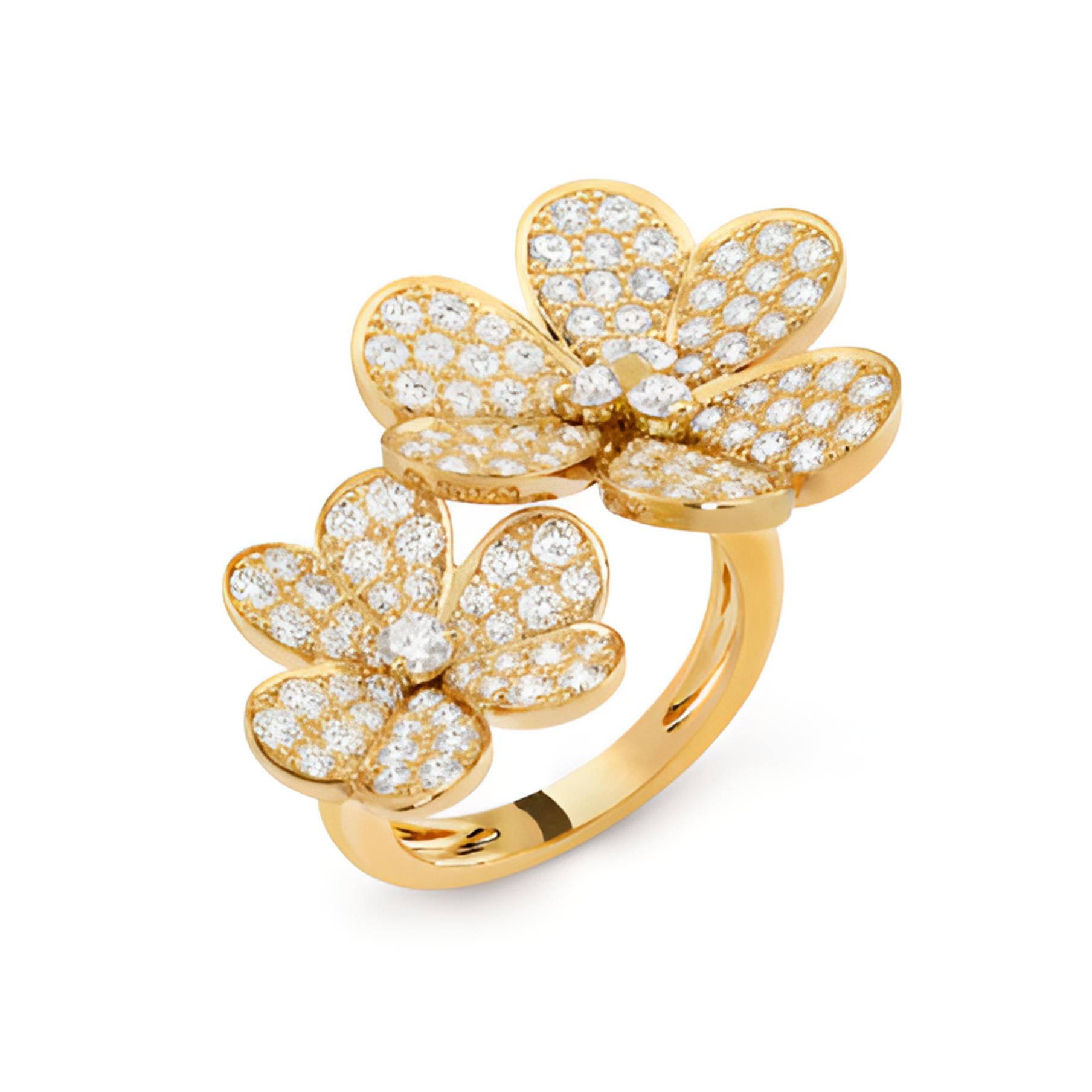 925银戒指 925银三叶草戒指