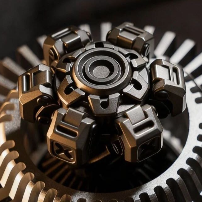 【期货】酷客浮世九只手机械迷城X指尖陀螺解压edc玩具创意玩具