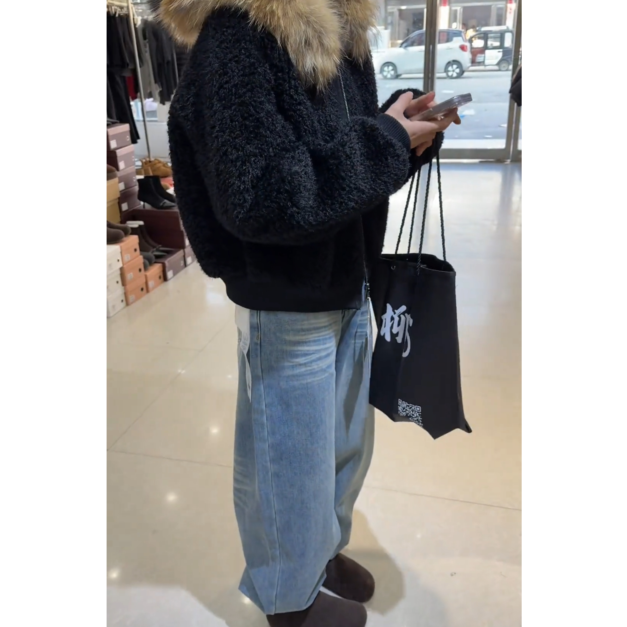 超火一整套2025秋冬新款时尚气质减龄百搭短款外套裤子两件套