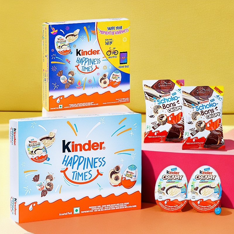 Kinder健达巧克力米脆纯可可脂零食推荐脆米网红爆款小孩零食香脆