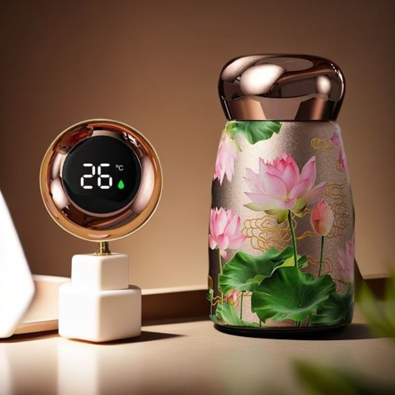 网红保温杯女国风高颜值陶瓷内胆316不锈钢便携迷你水杯带盖新款