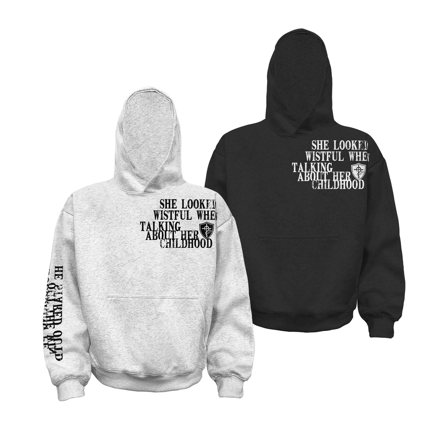 Dehz25FWcleanfit短款420克重磅小众设计感高级感秋冬新款卫衣男