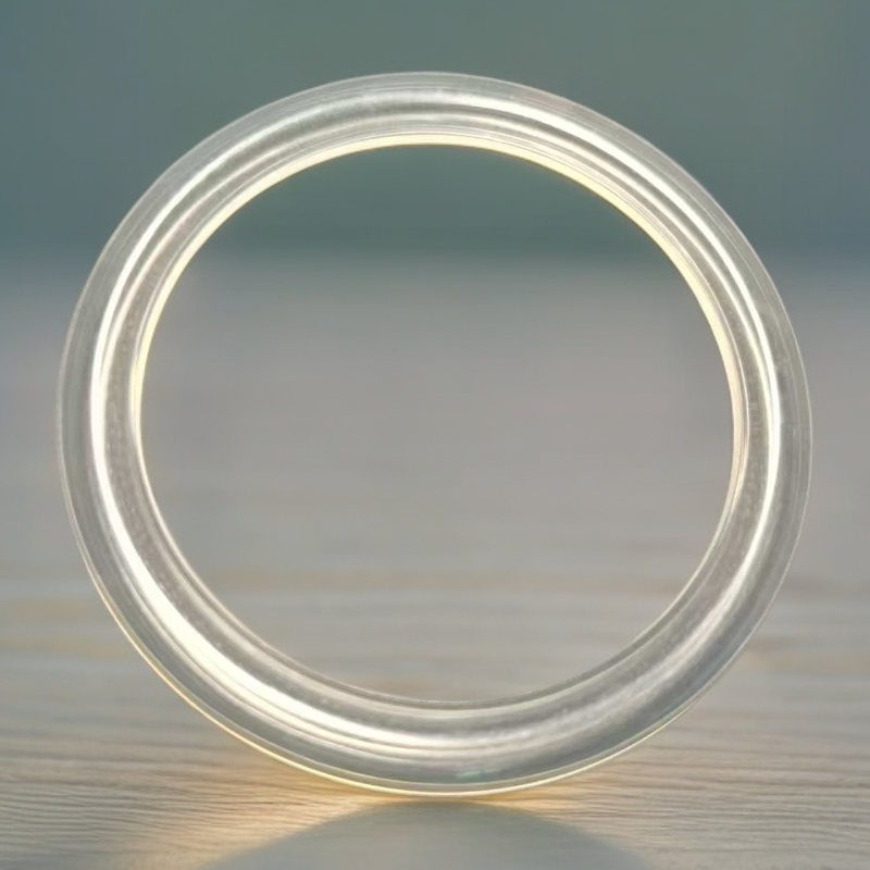 硅胶黄金手镯保护套超透防磨防刮柔软隐形保护套绒防脱卡扣防磕碰