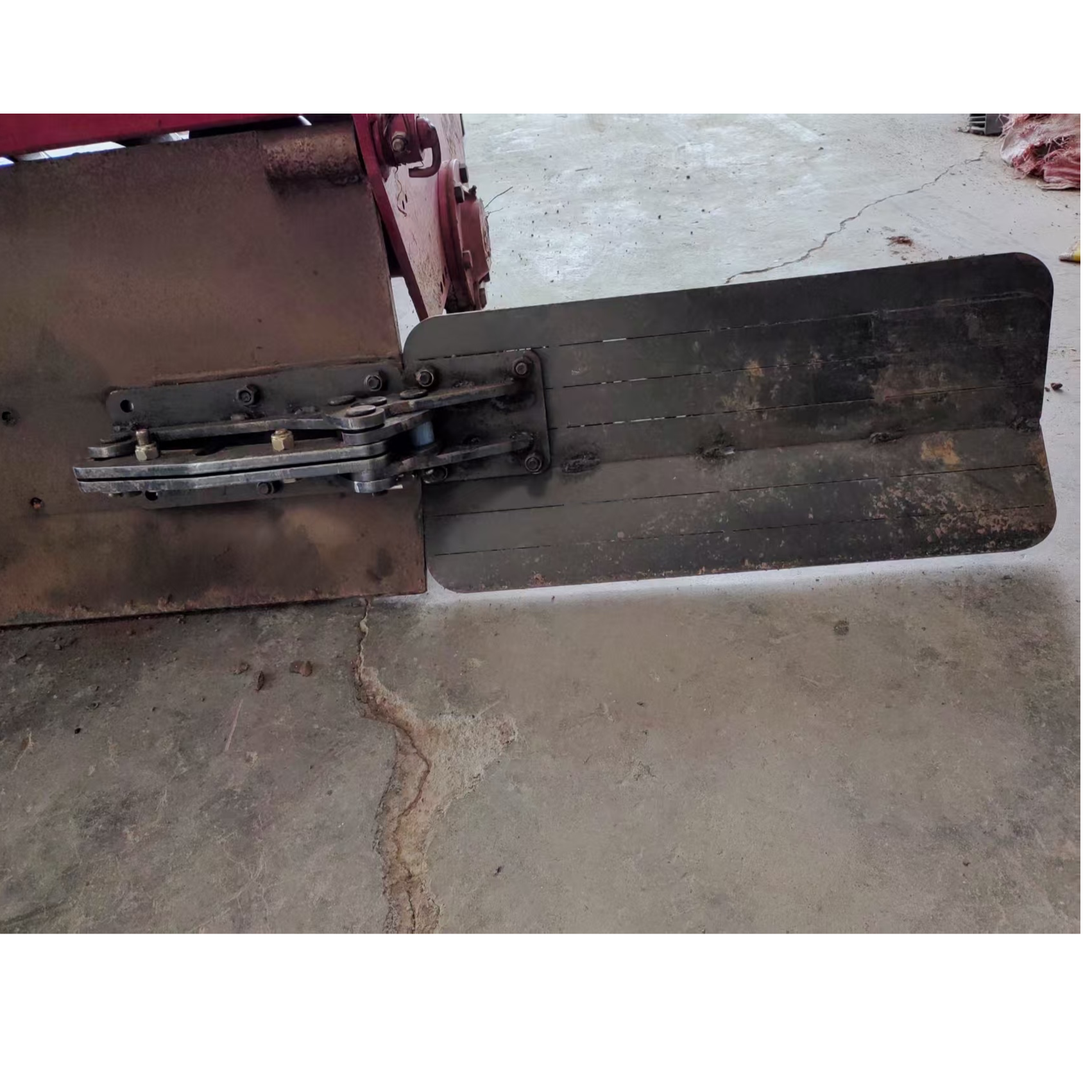 旋耕机平田器，刮平器，手动自锁折叠关节扣+60公分延长板一对