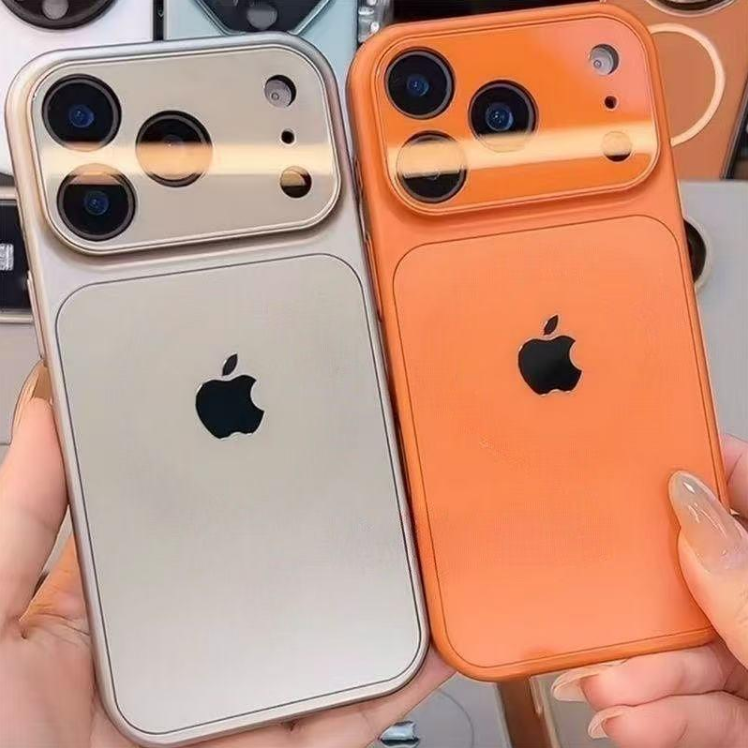 秒变17适用iPhone17promax手机壳苹果16大视窗磨砂软边全包镜头15