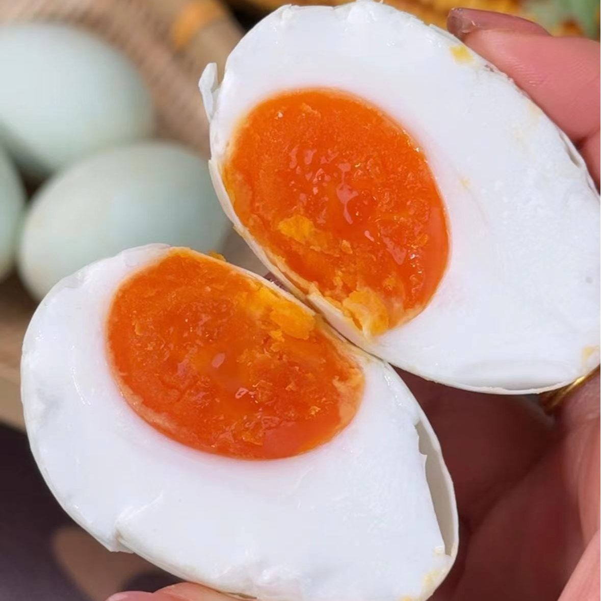 仙桃裹泥生咸鸭蛋健康不咸