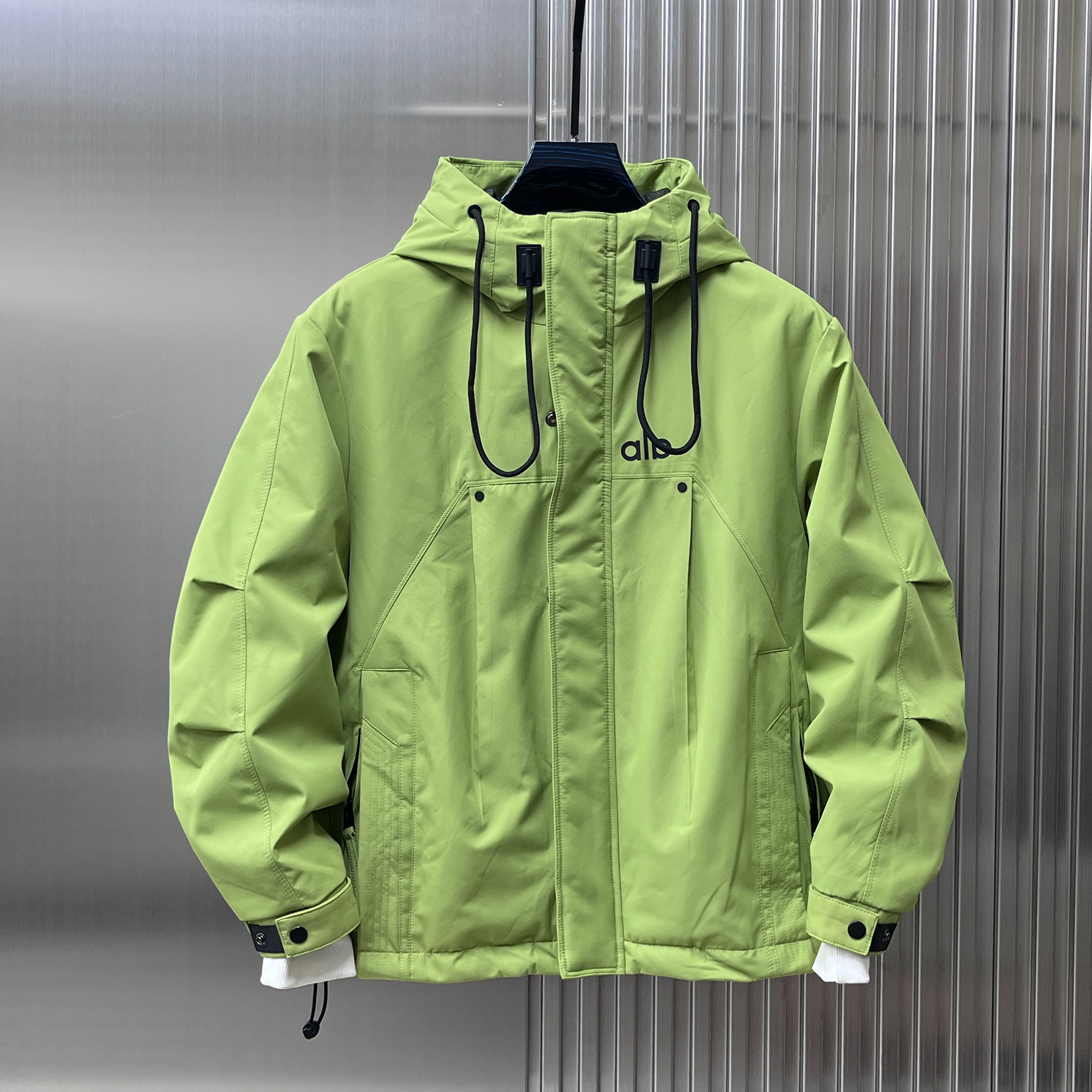 男秋冬季潮流抗寒保暖二棉加厚夹克防风户外美式冲锋衣薄棉衣外套