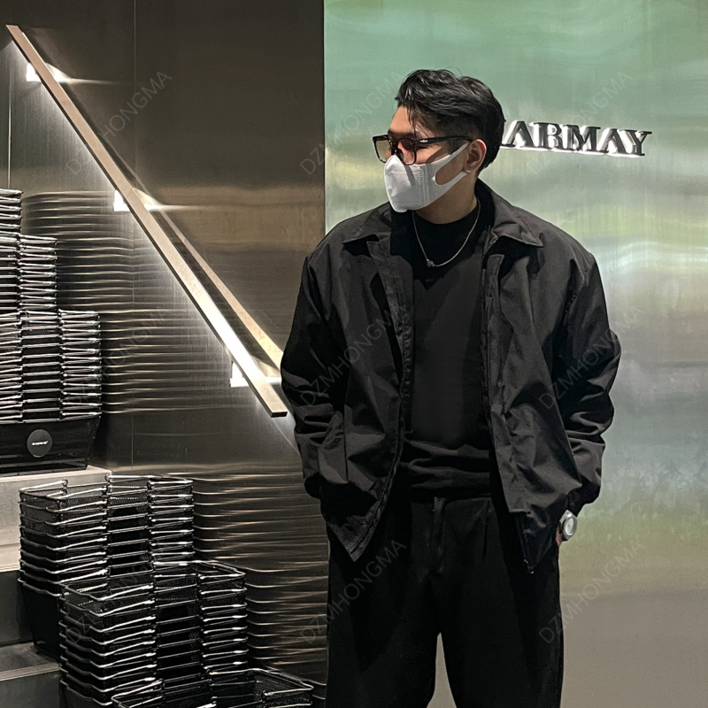 DAZHONGMA 2025 短款飞行夹克男款春秋美式复古潮百搭翻领外套