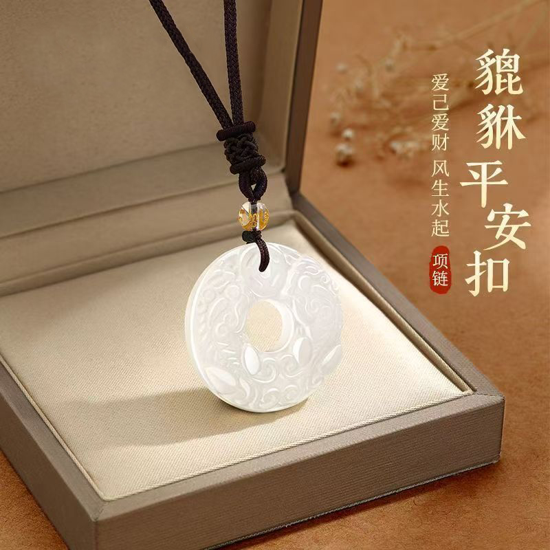 锌合金树脂吊坠 貔貅平安扣吞金神兽平安顺遂通用挂件吊坠