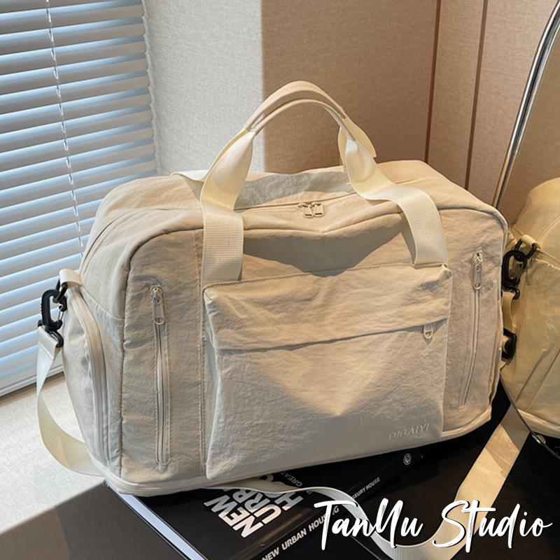 探屿短途旅行包大容量学生行李包出差手提运动健身包女待产收纳袋