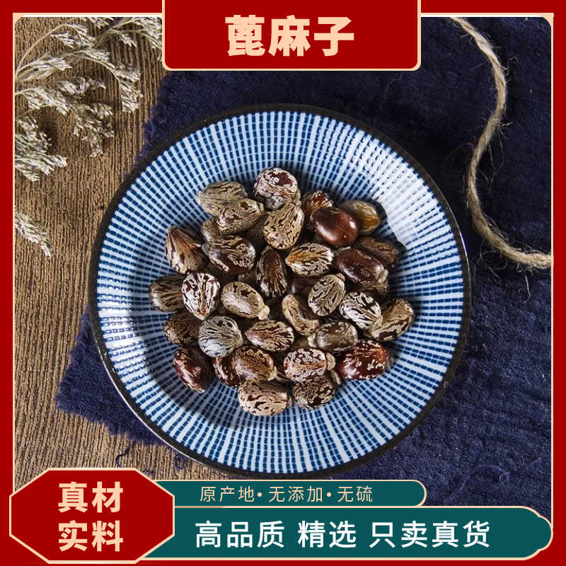 野生蓖麻子中药材精选天然无硫蓖麻籽天麻红蓖麻子蓖麻仁蓖麻种子