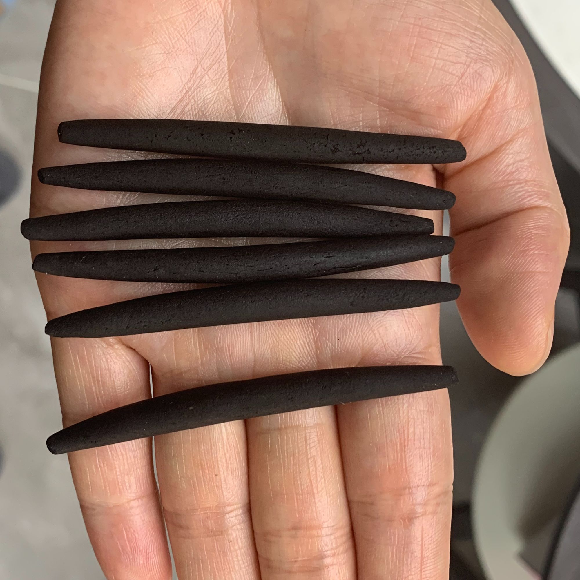 双11新疆乌斯曼草棒正品乌斯玛草粉眉毛棒奥斯曼小黑棒螺子黛长