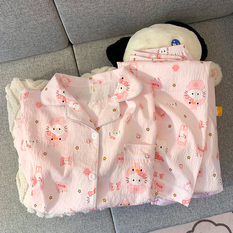 2024秋季新款云朵棉睡衣女长袖长裤爆款云朵棉睡衣女长袖长裤套装