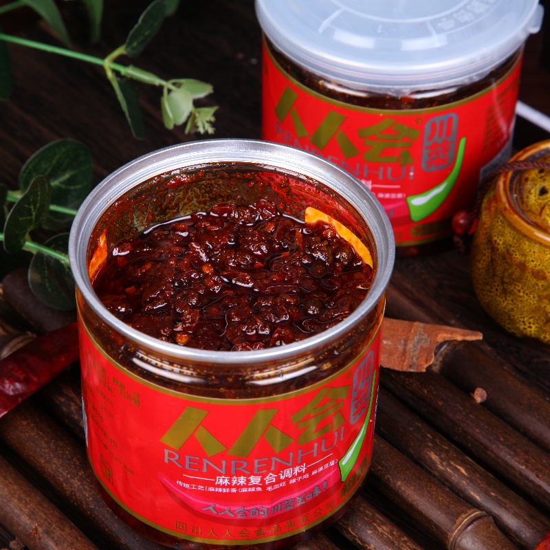 人人会麻辣酱四川特色米粉面条干锅烤鱼水煮鱼麻婆豆腐牛蛙调料
