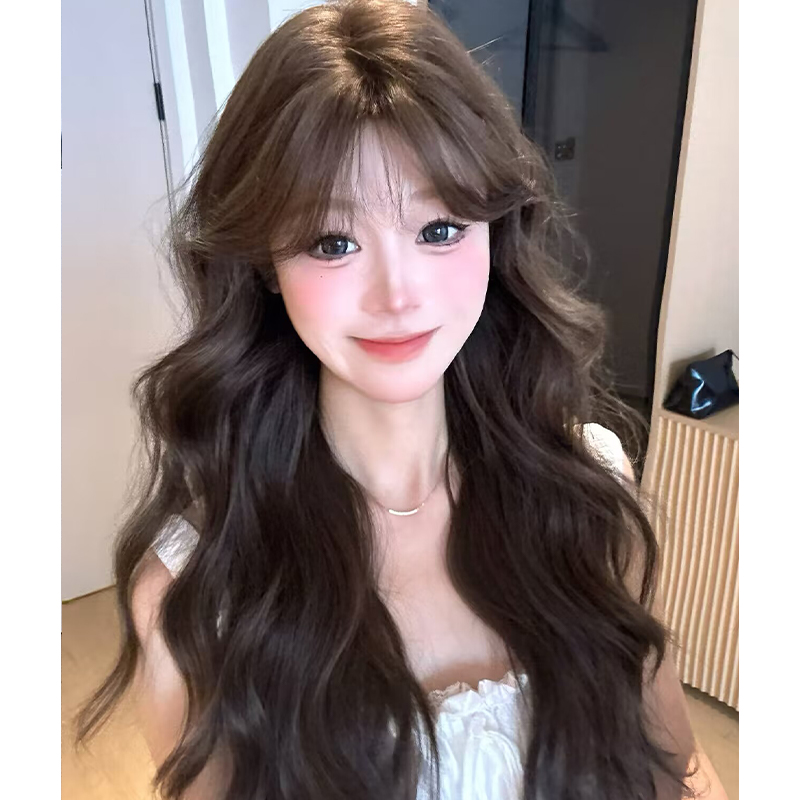 【小鹿乱撞】假发女全头套式长卷发大波浪甜美韩式发型中长发假发套