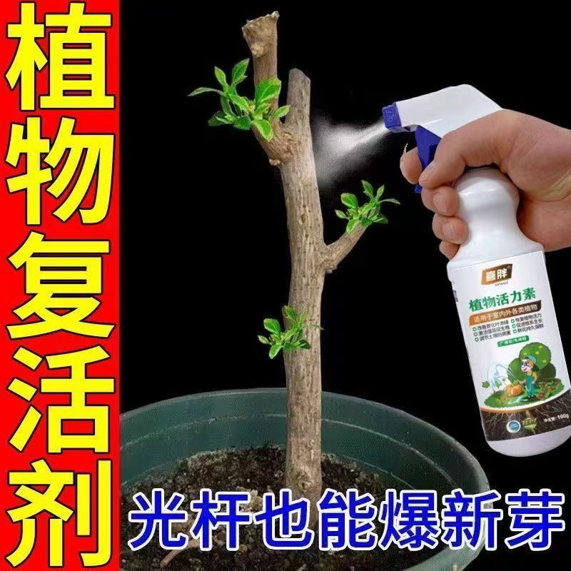 正品植物专用复活液针对植物光杆发黄掉叶生长快速活性生根壮苗