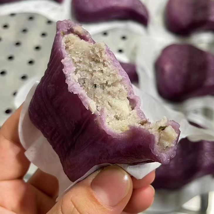 （甜）潮汕紫薯芋泥粿红桃粿南瓜粿芋头粿饭粿潮汕小吃