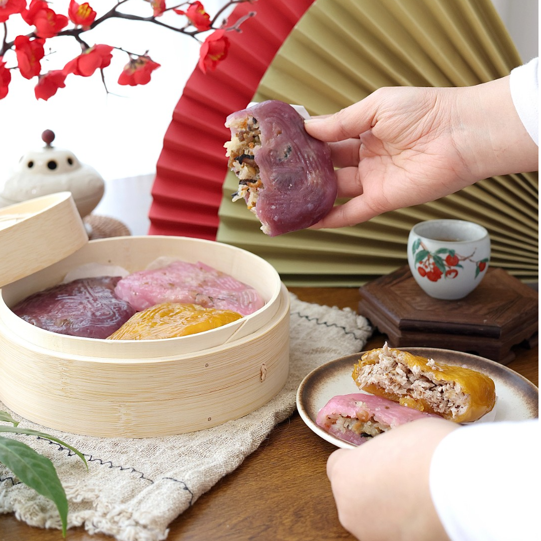 韵乡巷混搭口味桃粿潮汕红桃粿南瓜粿芋泥粿豆沙粿潮汕传统小吃