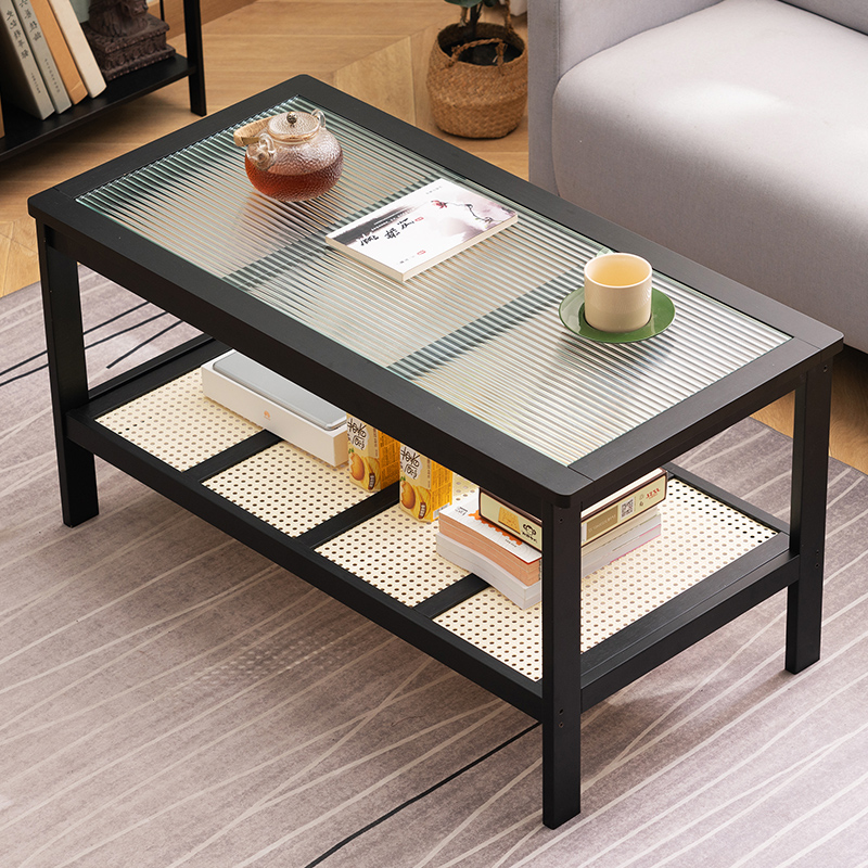 茶几客厅家用茶桌茶台小户型现代简约实木轻奢阳台办公室泡茶网红