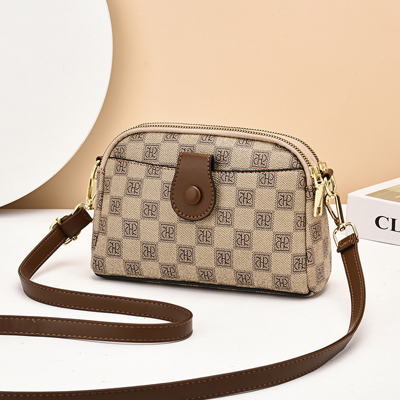 茵熙曼女包2024夏季新款印花小包包女斜跨女士小巧轻便斜挎包包