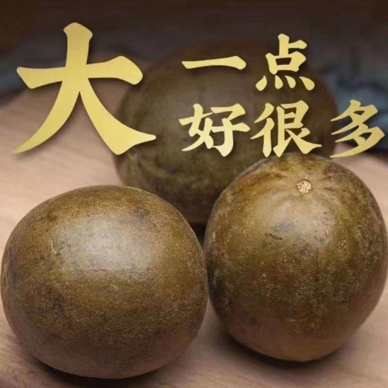 （盒装6颗大果）广西桂林罗汉果大果52-56mm广西罗汉果