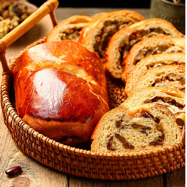 陕北米脂羊粪种植 油小米牛奶红枣坚果大列巴400g/盒