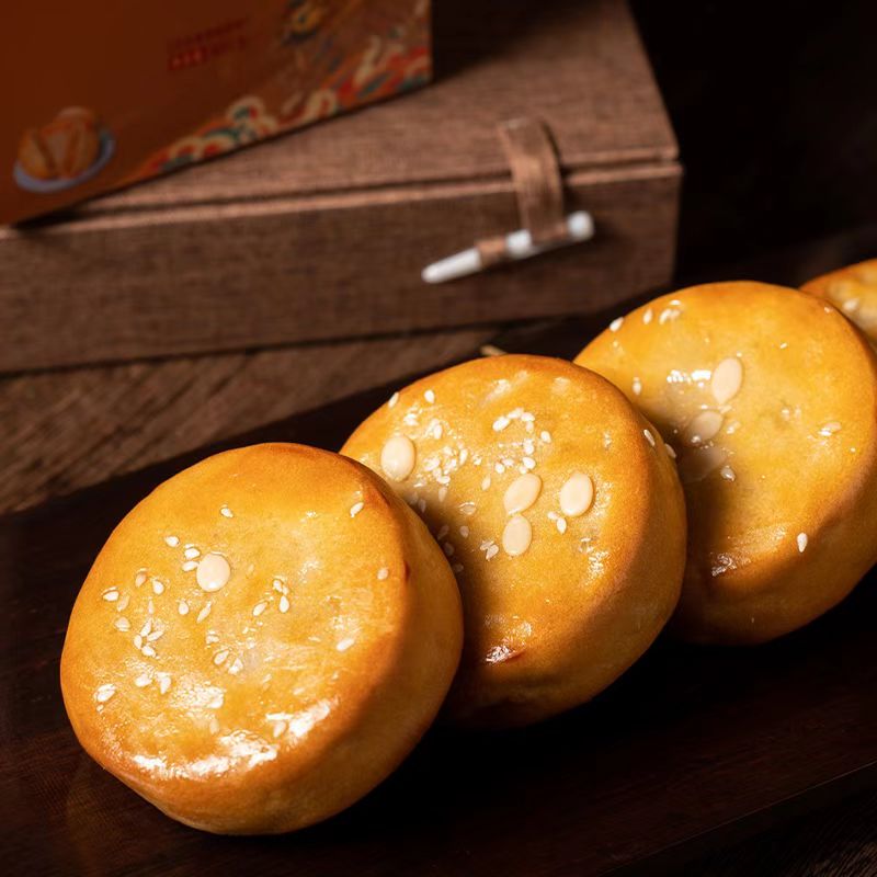 金池金条拖罗拍400 克金条拖罗送一个豆沙蛋黄  正宗化州拖罗饼