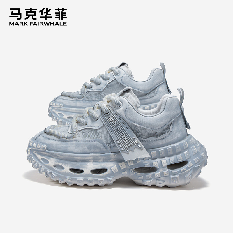 马克华菲老爹鞋2025新款潮鞋四季增高休闲鞋秋冬时尚百搭女鞋男鞋