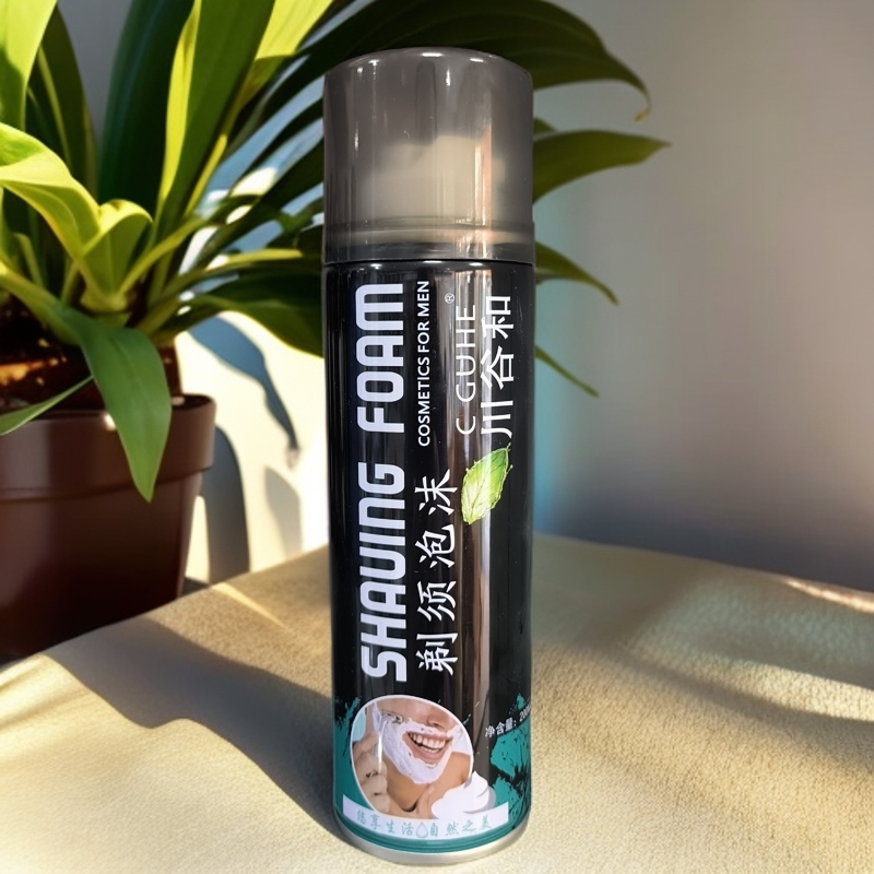 正品厂家川谷和男士温和清洁舒适润滑剃须清新泡沫200ml软化胡须